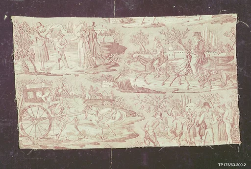 "La Route de Poissy" with other scenes