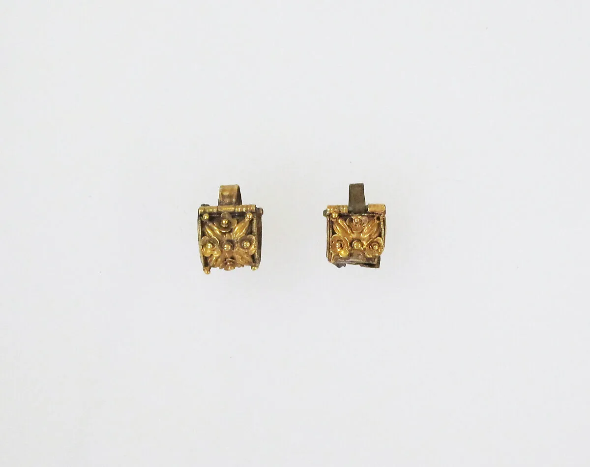 Earring, baule type — Unknown