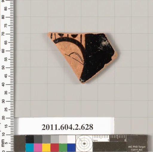 Terracotta fragment of a column-krater (bowl for mixing wine and water)