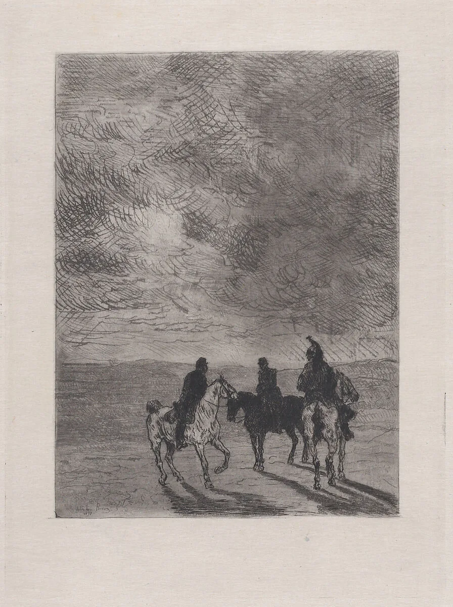 Mounted soldiers — John-Lewis Brown