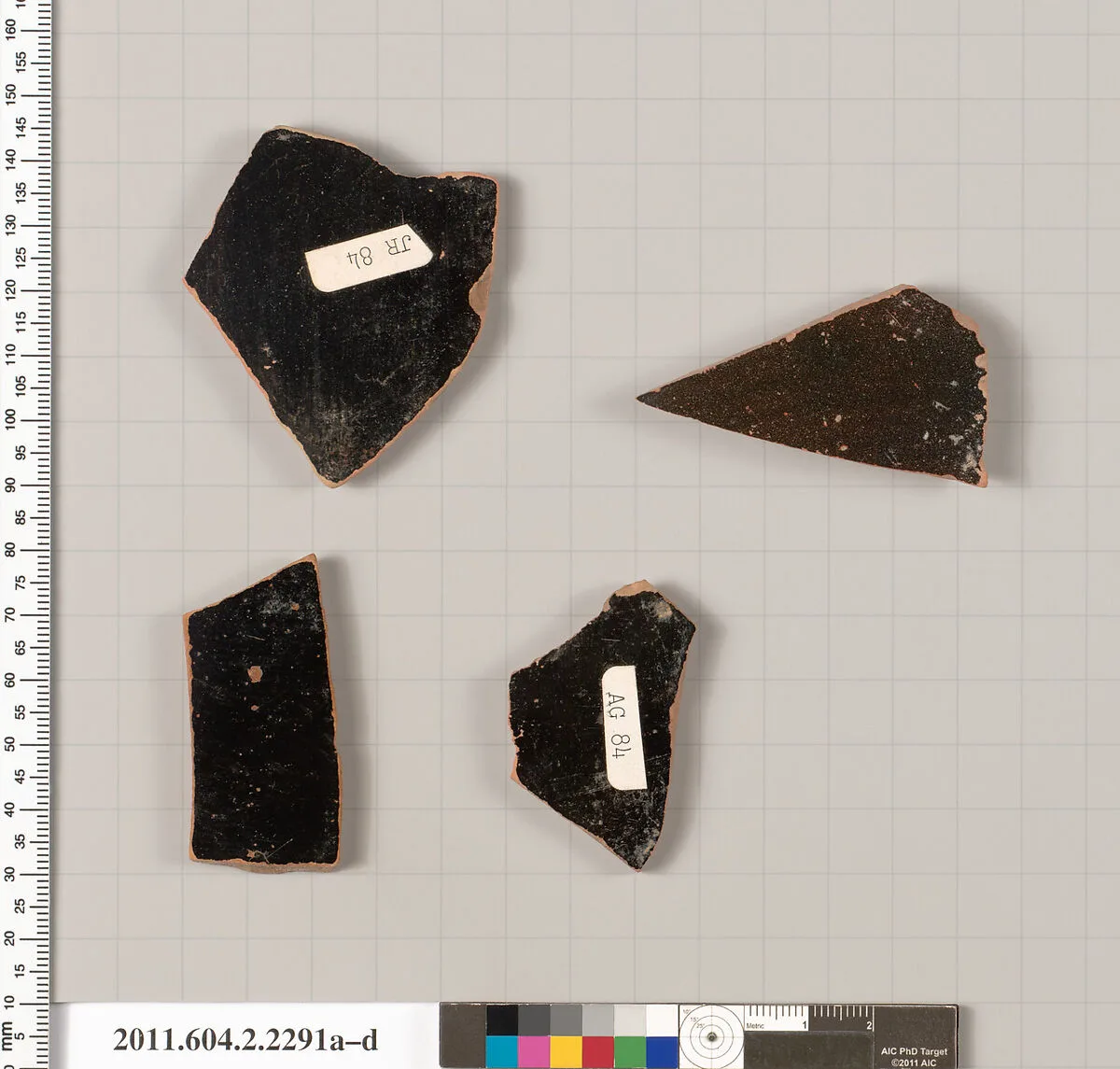 Terracotta fragments of column-kraters (bowls for mixing wine and water)? — Unknown