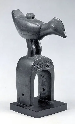 Heddle Pulley with Bird