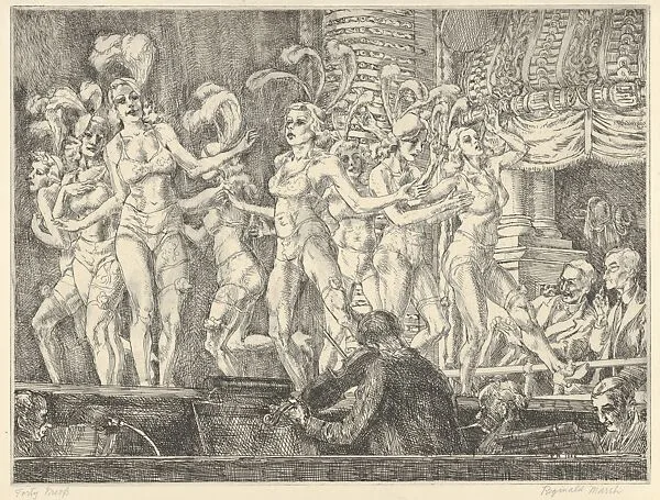 Minsky's New Gotham Chorus — Reginald Marsh