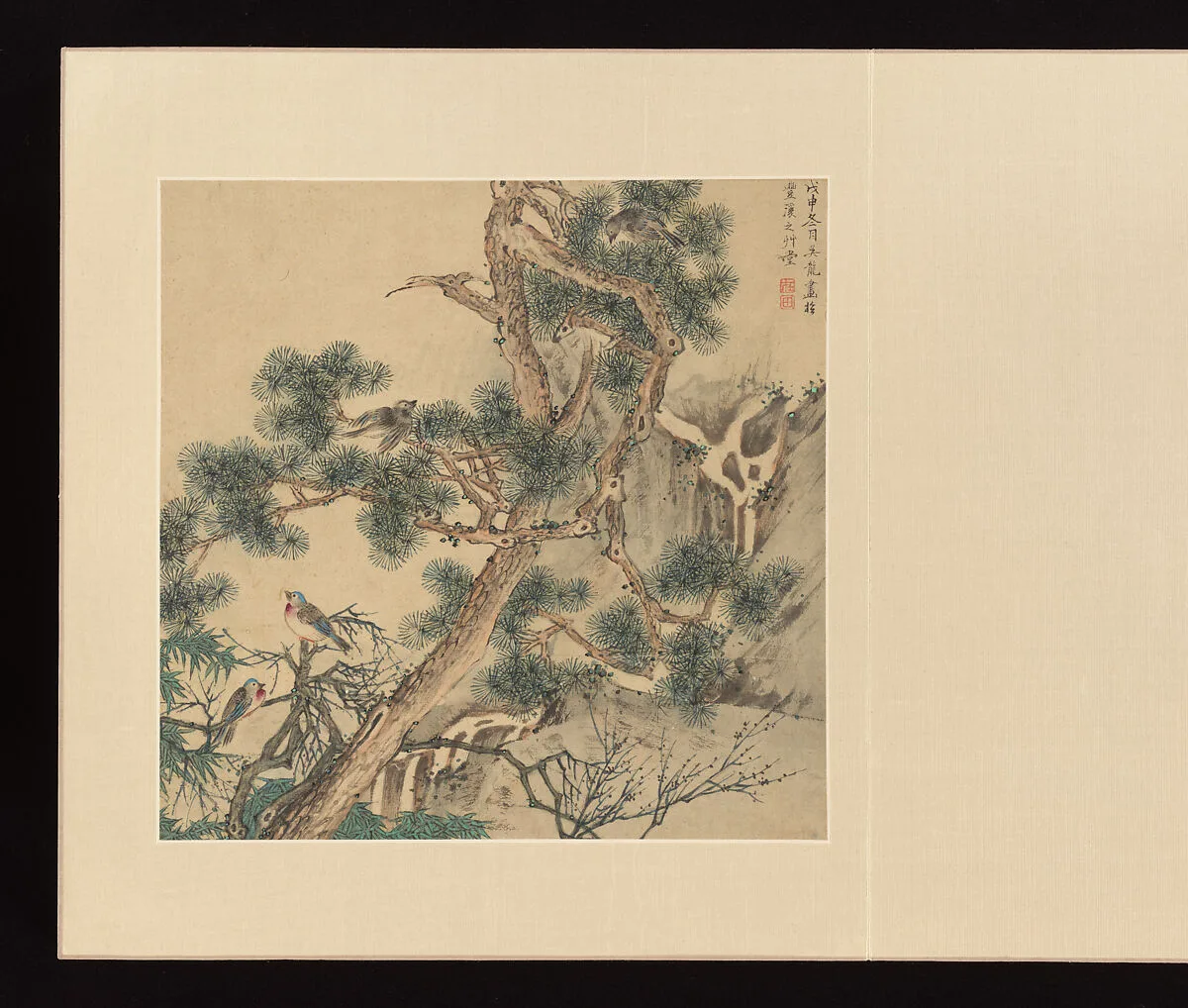 清 吳龍 仿古山水圖 冊|Paintings after old masters — Wu Long