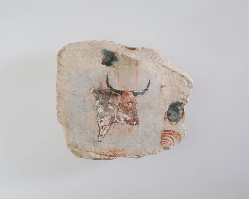 Ostracon Depicting a Bull's Head