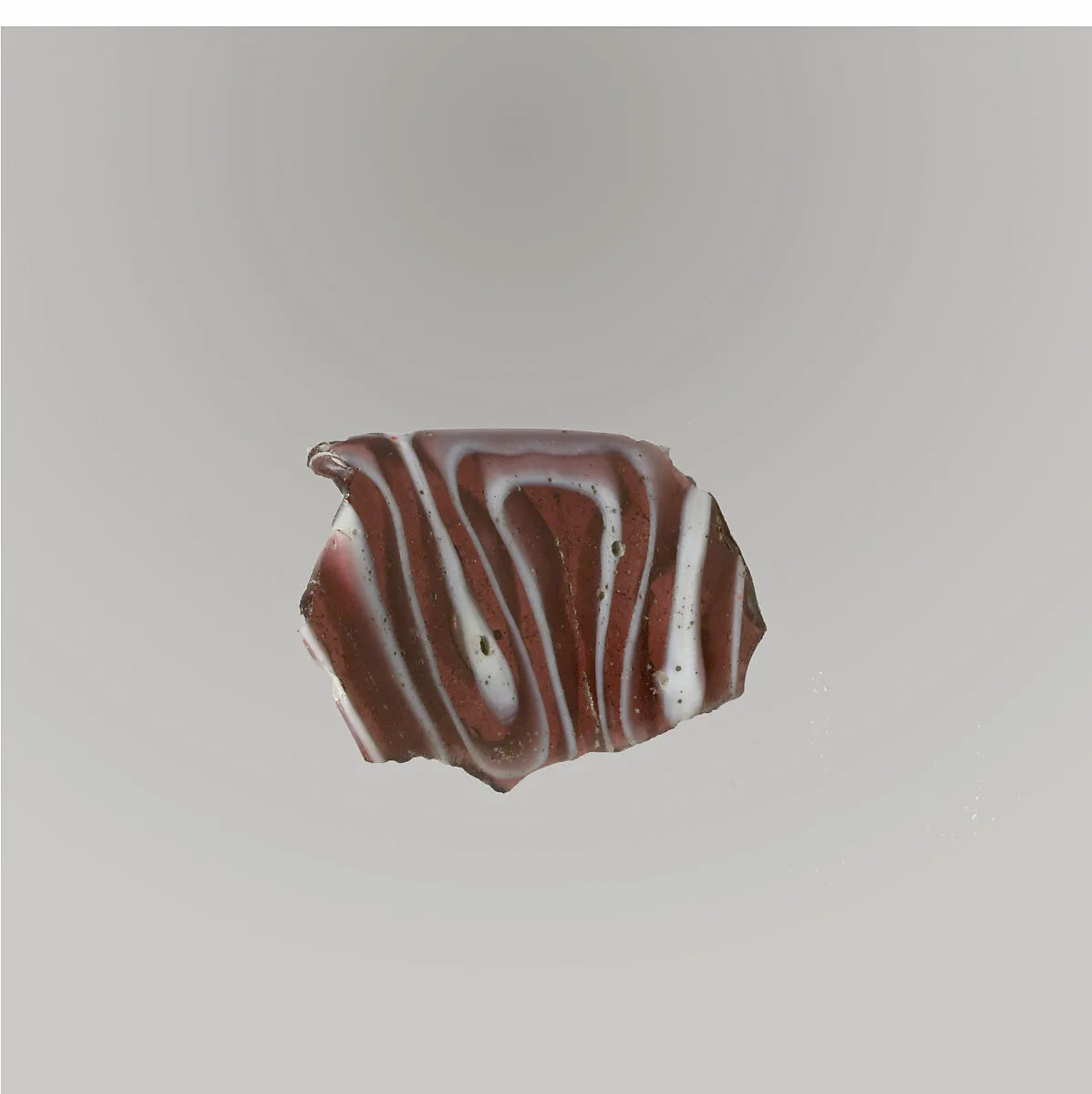 Glass mosaic bowl fragment — Unknown
