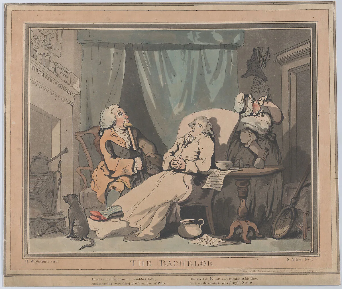The Bachelor — Samuel Alken|Henry Brookes|Henry Wigstead