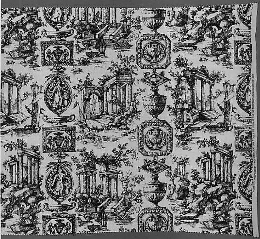 "Portico" Textile — Unknown