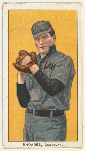 Rhoades, Cleveland, from the White Border series (T206) for the American Tobacco Company