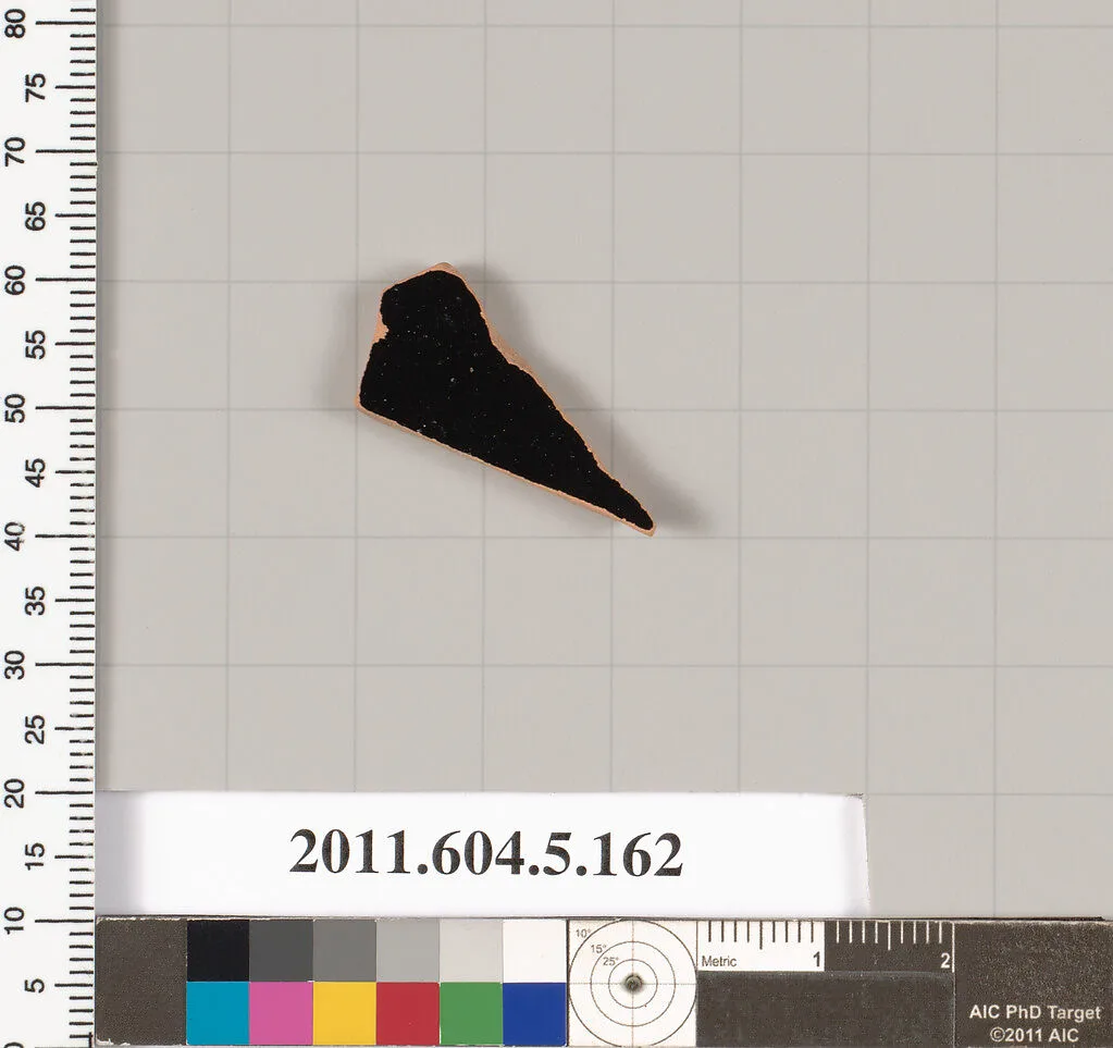 Terracotta fragment of a kylix (drinking cup) — Unknown