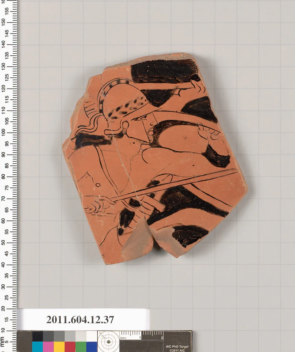 Terracotta fragment of a krater (deep bowl)? — Unknown