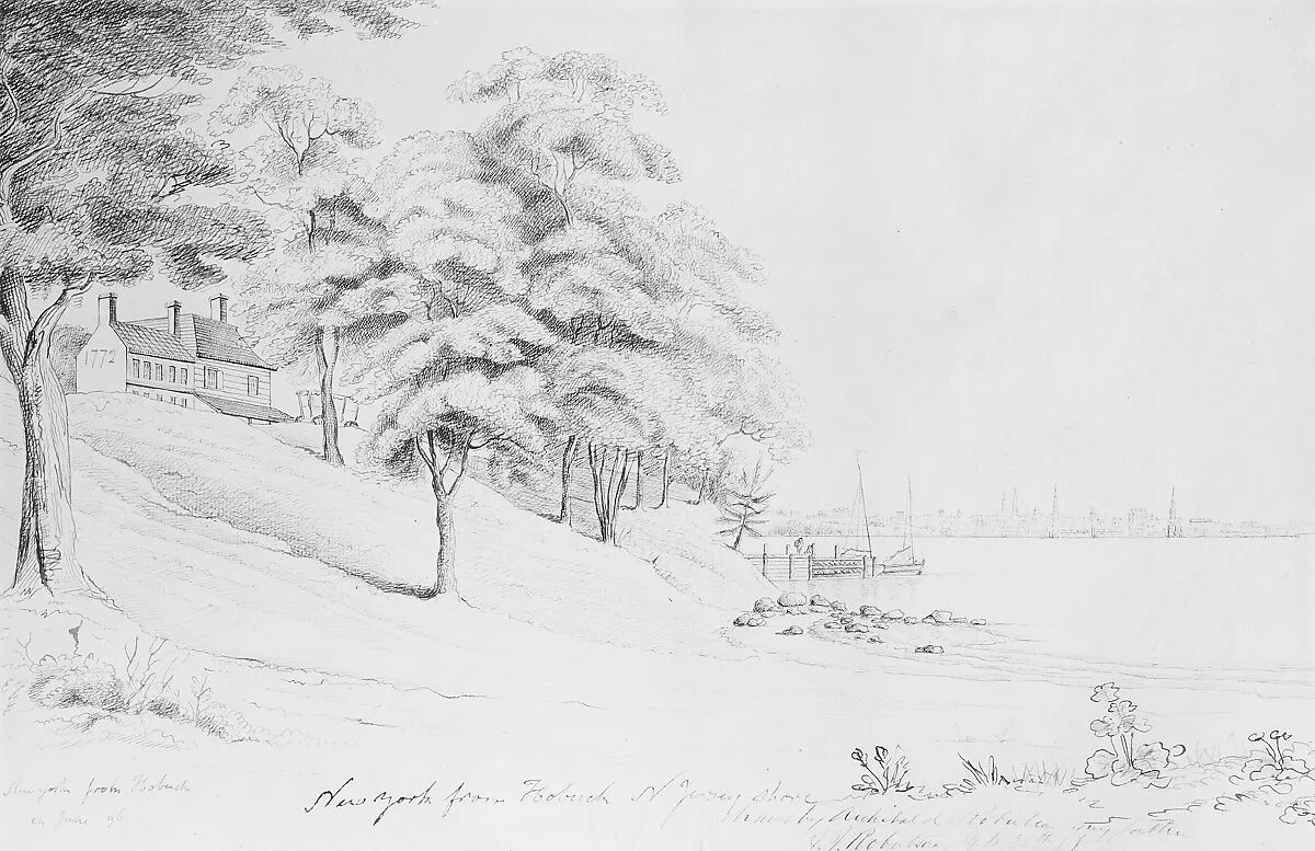 New York from Hobuck — Alexander Robertson