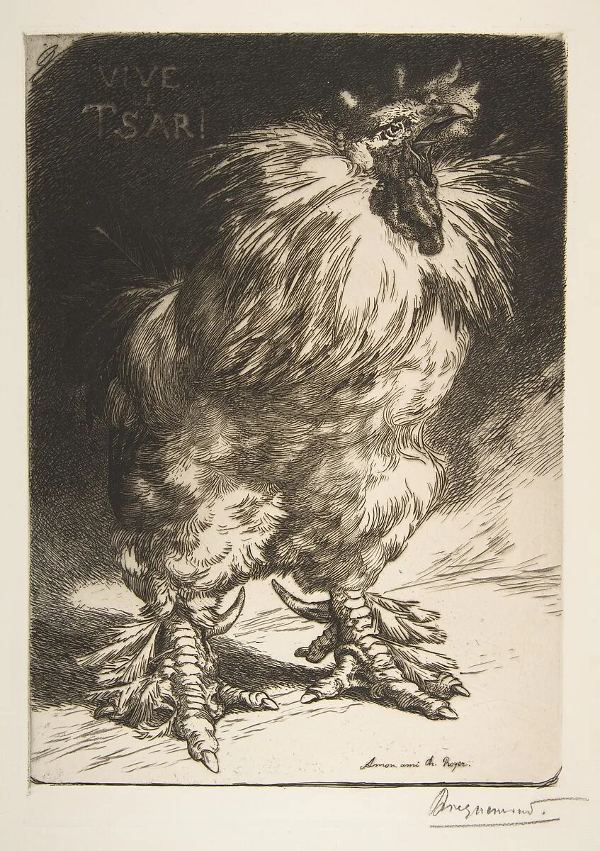 Le Coq de France — Félix Bracquemond|André Marty