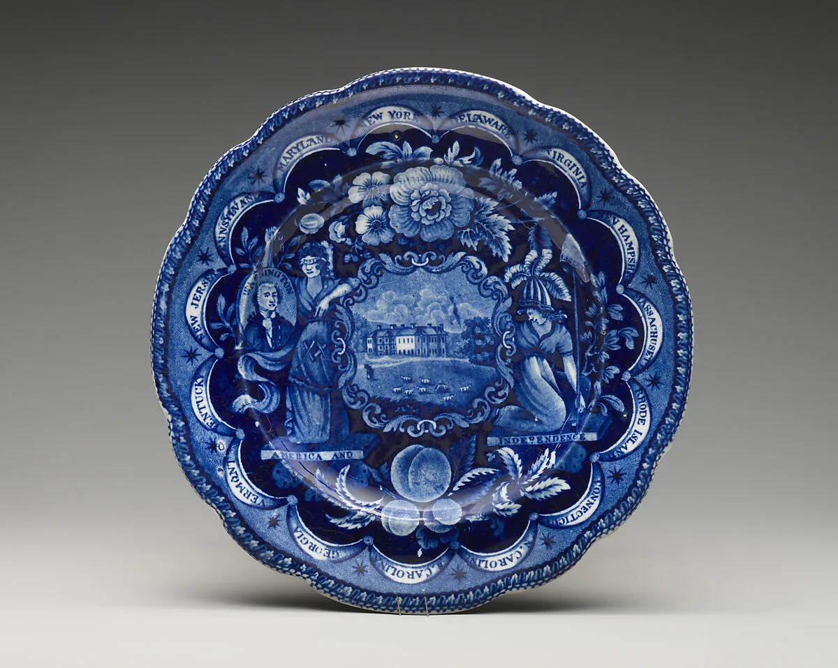 Plate — James and Ralph Clews