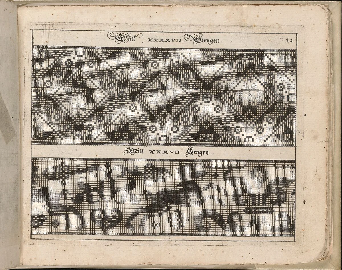 Schön Neues Modelbuch (Page 17 recto) — Johann Sibmacher|Balthasar Caymox