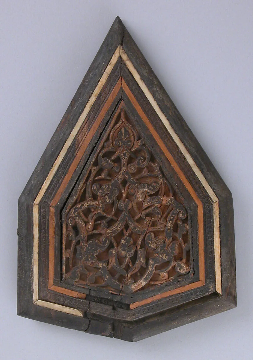 Panel from a Minbar — Unknown