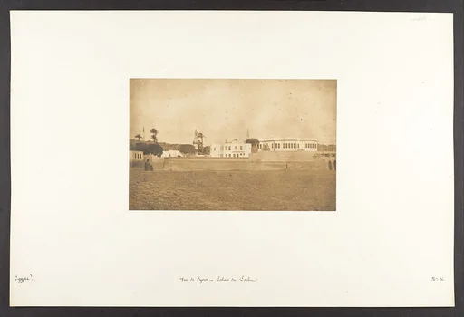 Vue de Syout - Palais du Pacha