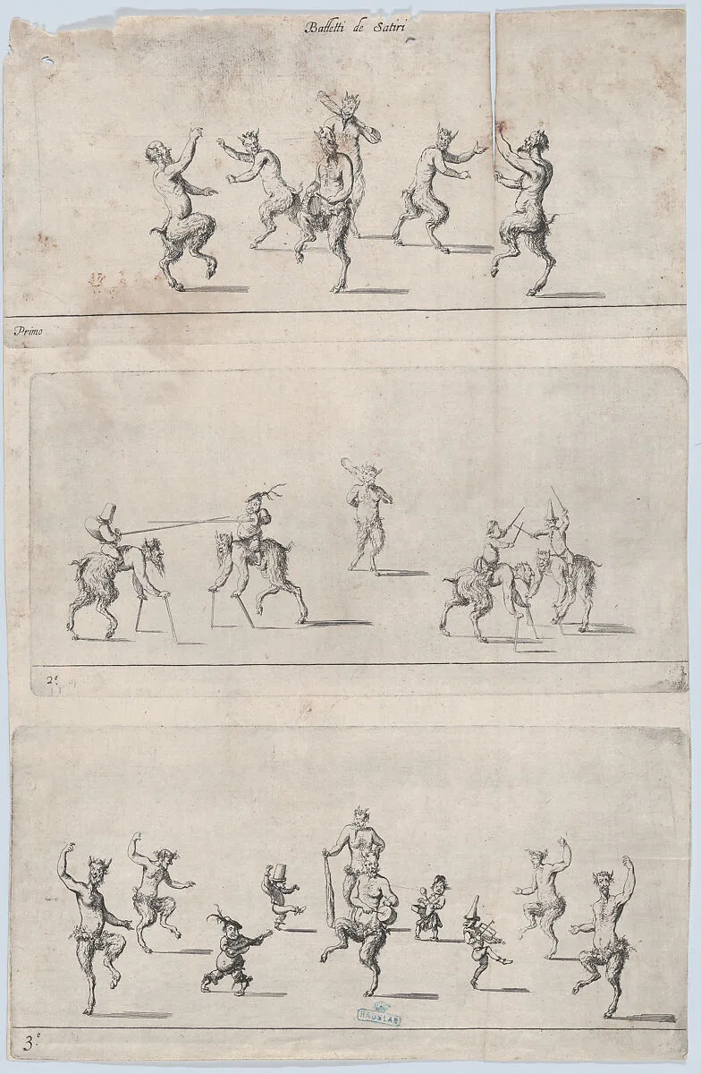 Ballets of Satyrs — Anonymous, Italian, 17th century