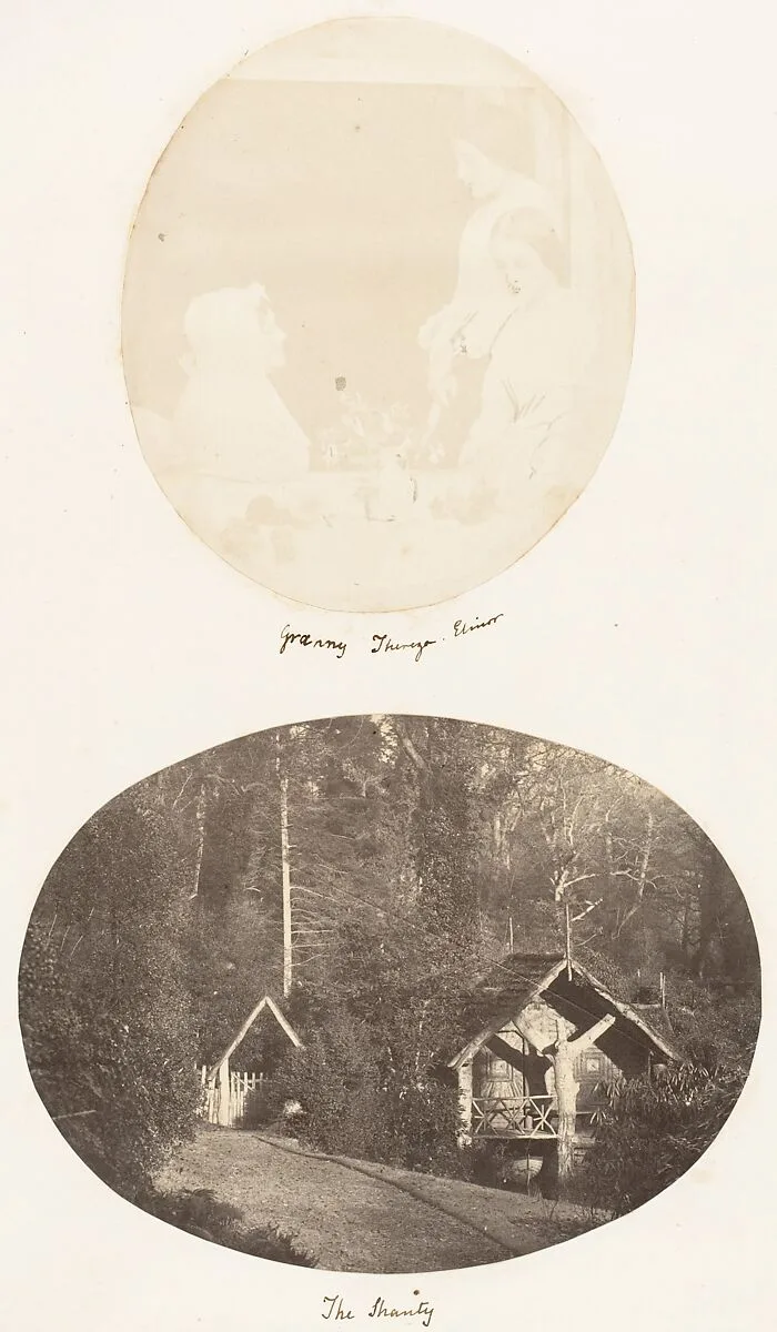 Granny, Thereza, Elinor; The Shanty — John Dillwyn Llewelyn
