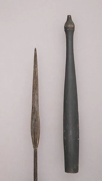 Blowpipe with Sheath and Case (Tolor) of Arrows (Langa) — Unknown