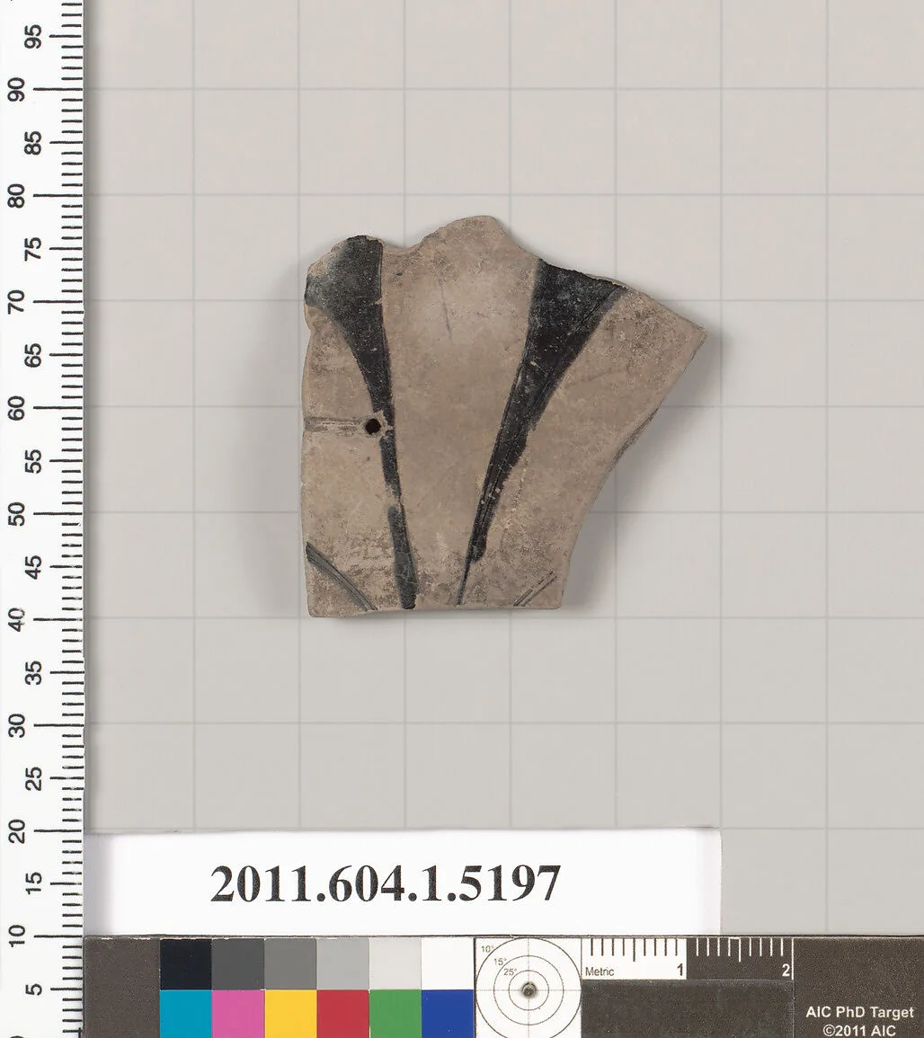 Terracotta fragment of a kylix (drinking cup) — Unknown