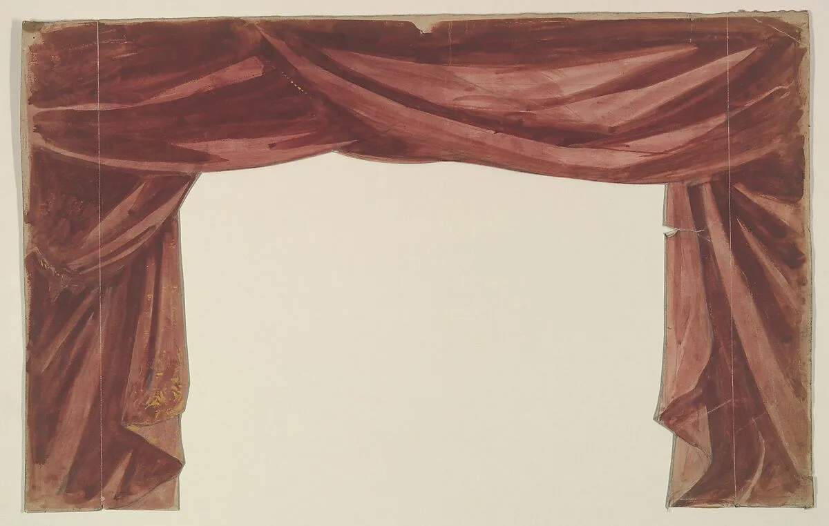 Design for a Stage Set — Eugène Cicéri