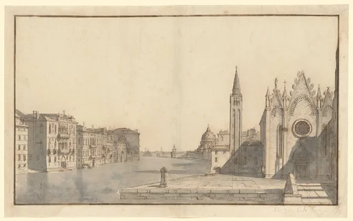 The Grand Canal from the Carità to the Dogana da Mar