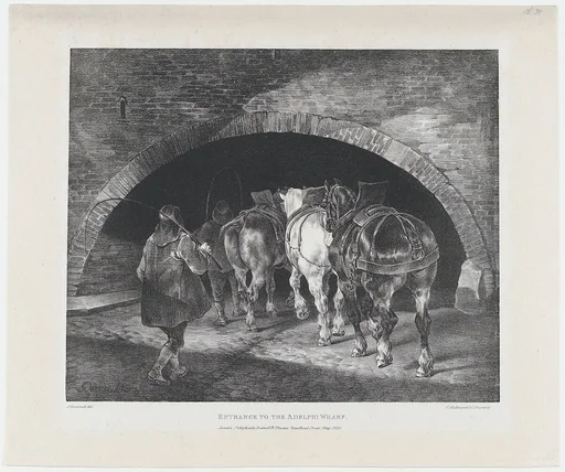 Entrance to the Adelphi Wharf