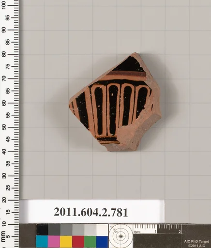 Terracotta fragment of a calyx-krater (bowl for mixing wine and water)