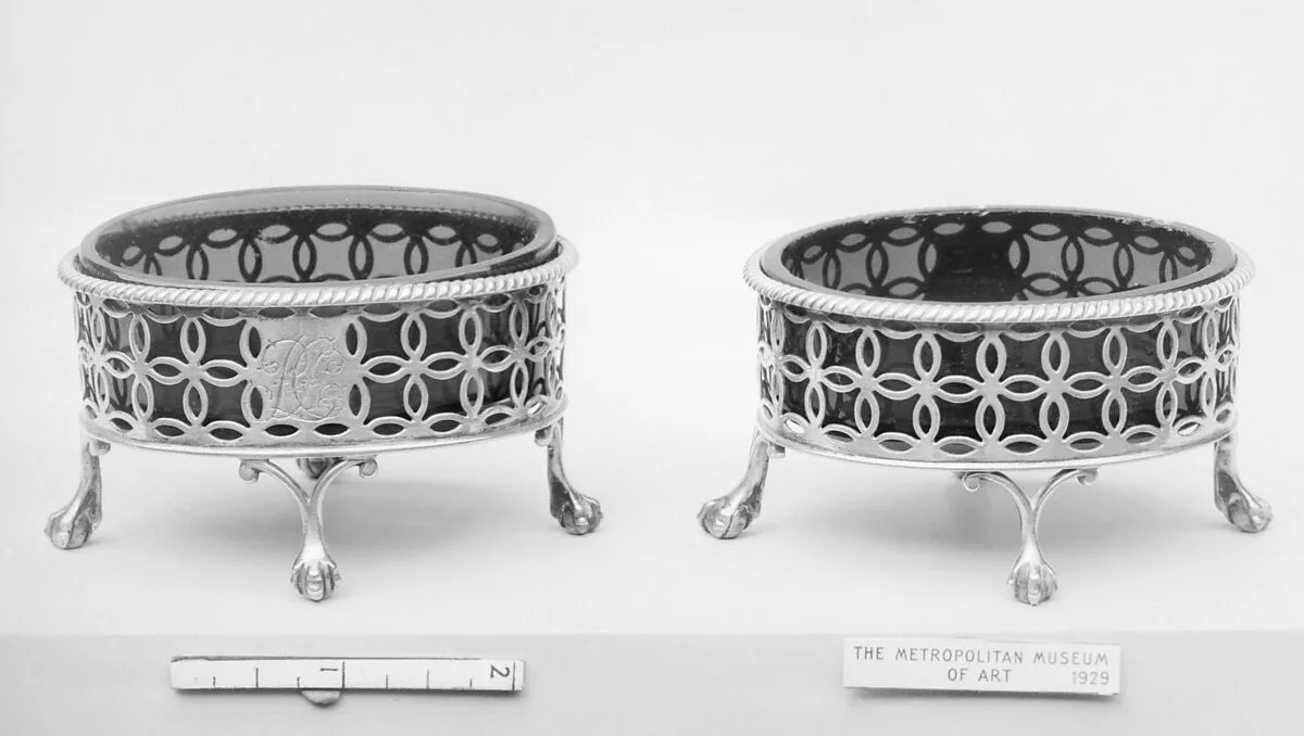 Pair of saltcellars — Edward Lowe