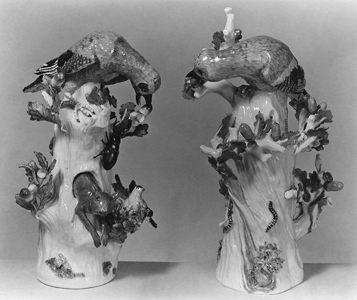 Jay (one of a pair) — Johann Joachim Kändler|Meissen Manufactory