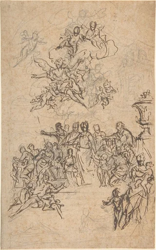 Saint Elisabeth of Portugal Giving Alms to the Poor