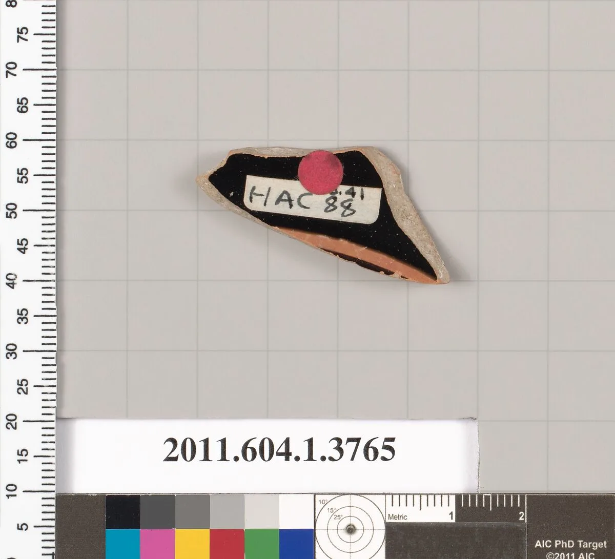 Terracotta fragment of a kylix (drinking cup) — Unknown