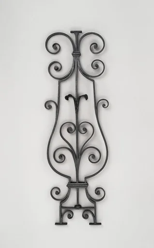 Iron baluster