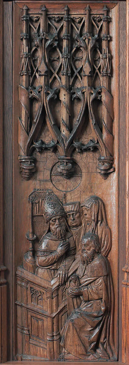 Panel with Joachim's Offering Rejected — Unknown