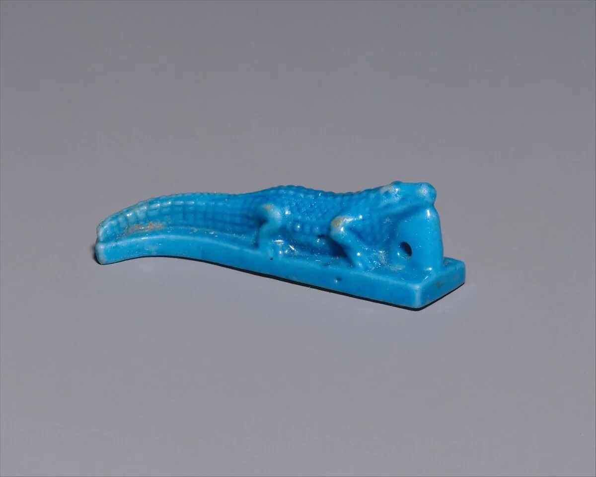 Crocodile amulet — Unknown
