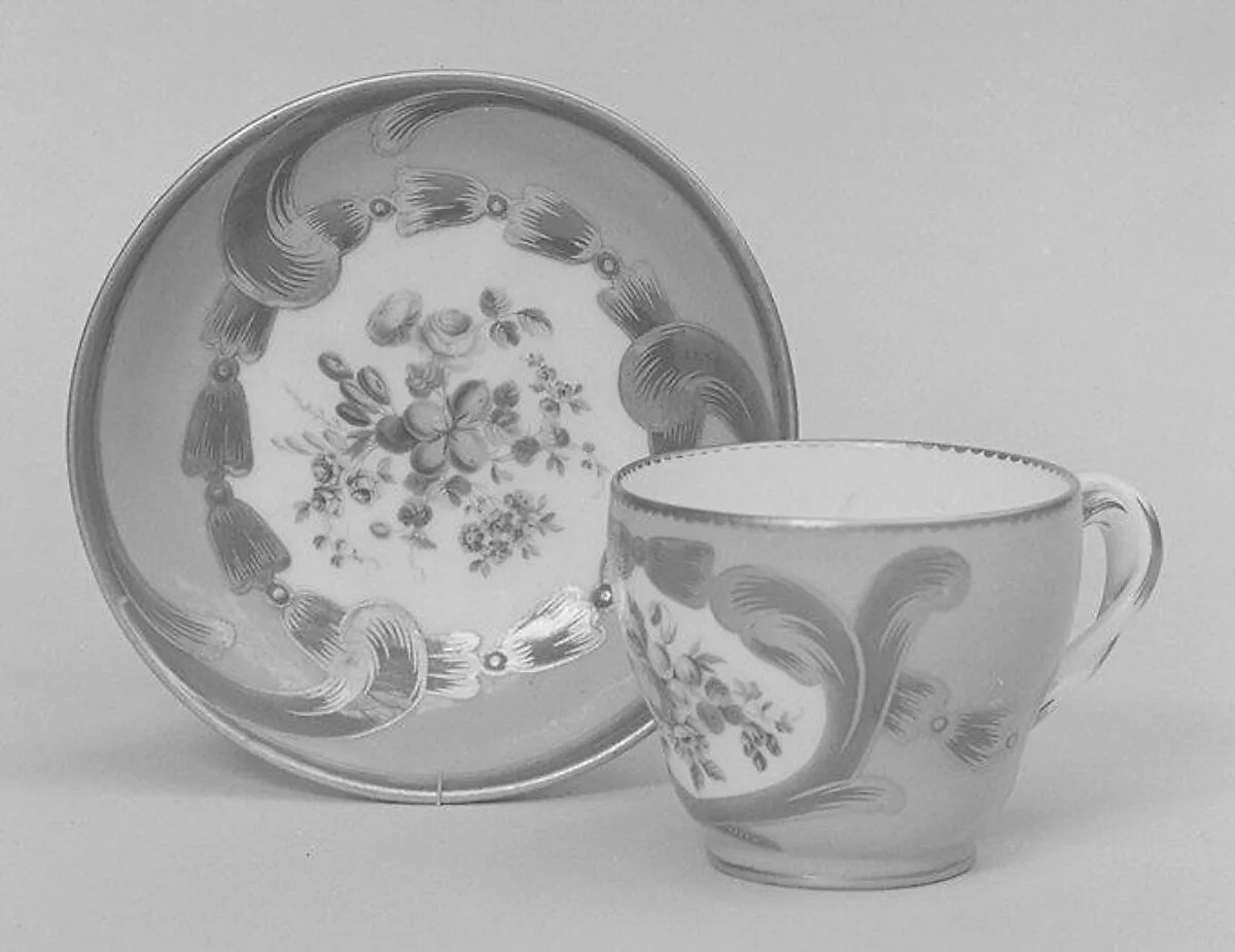 Saucer (gobelet Hébert et soucoupe) (part of a service) — Sèvres Manufactory|Pierre Louis Philippe Armand