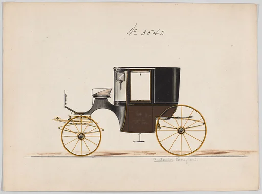 Design for Coupé, no. 3542
