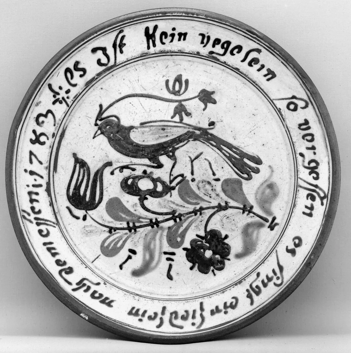 Plate — Unknown