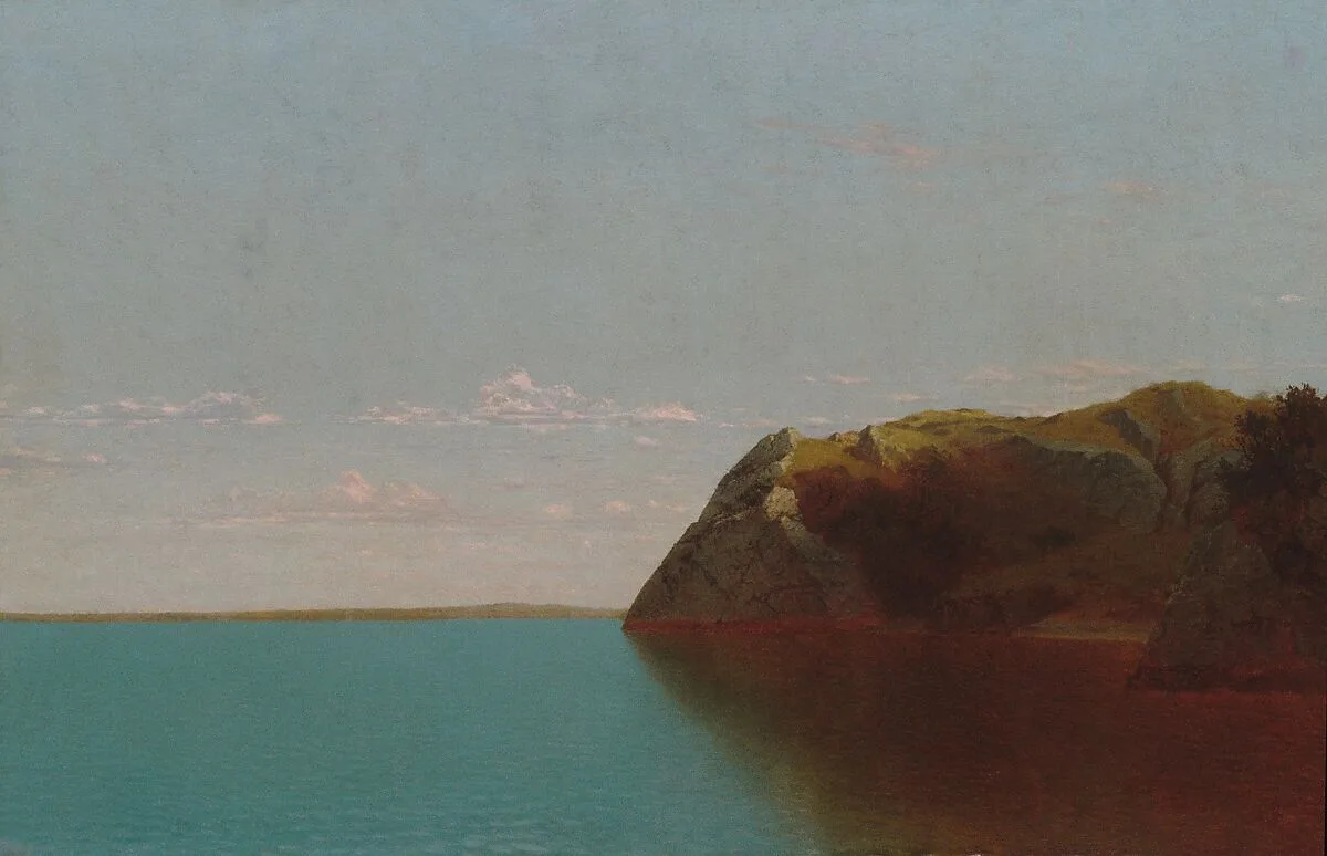 Newport Rocks — John Frederick Kensett