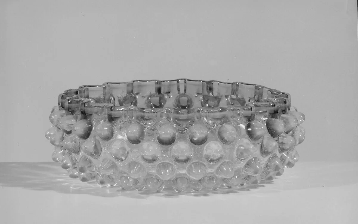 Hobnail Sauce Dish — Hobbs, Brockunier and Company