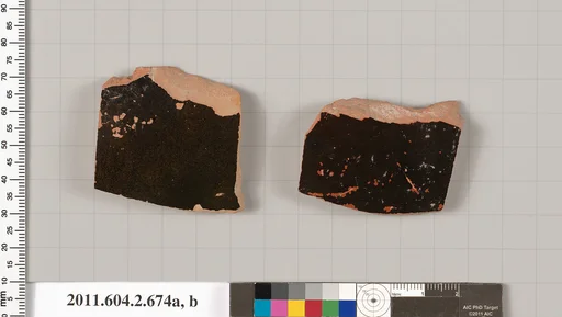 Terracotta fragments of column-kraters (bowls for mixing wine and water)