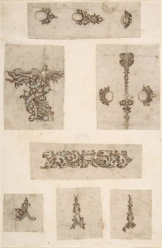Sheet of Jewelry Designs
