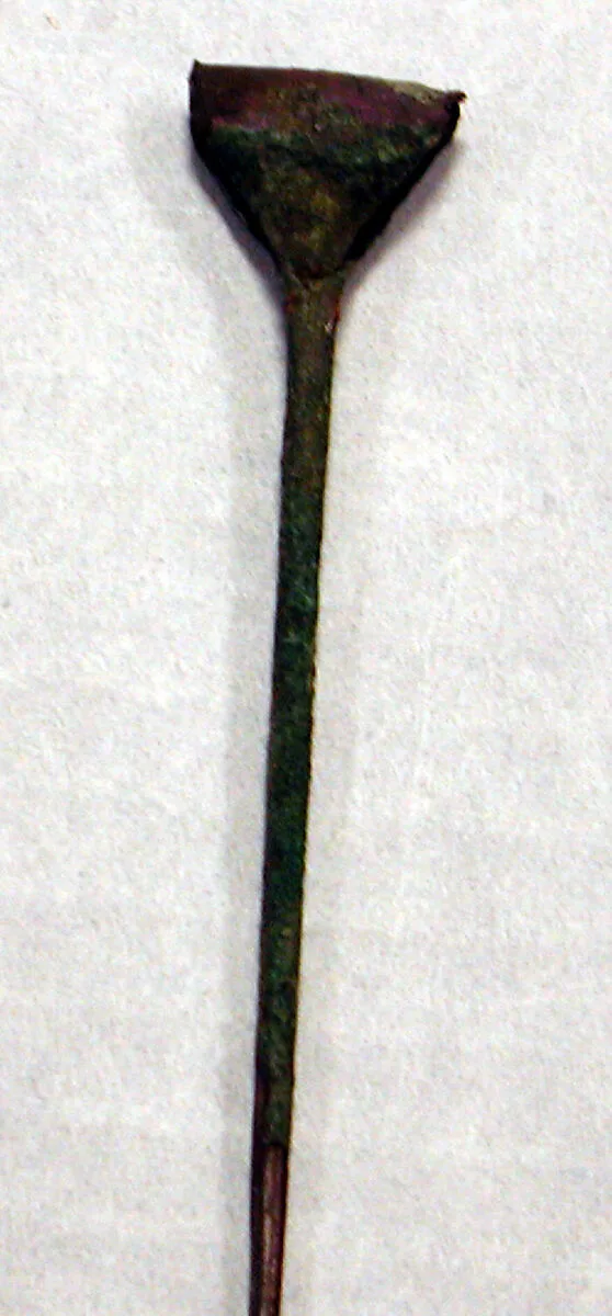 Hammered Copper Rattle — Unknown