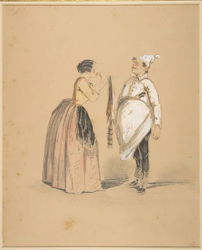 A Lady and Her Cook