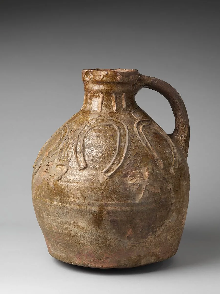 Jug with Horseshoes — Unknown