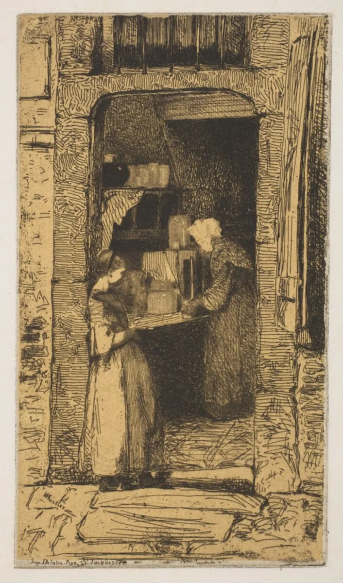 La Marchande de moutarde — James McNeill Whistler