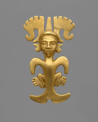 Stylized Figure Pendant