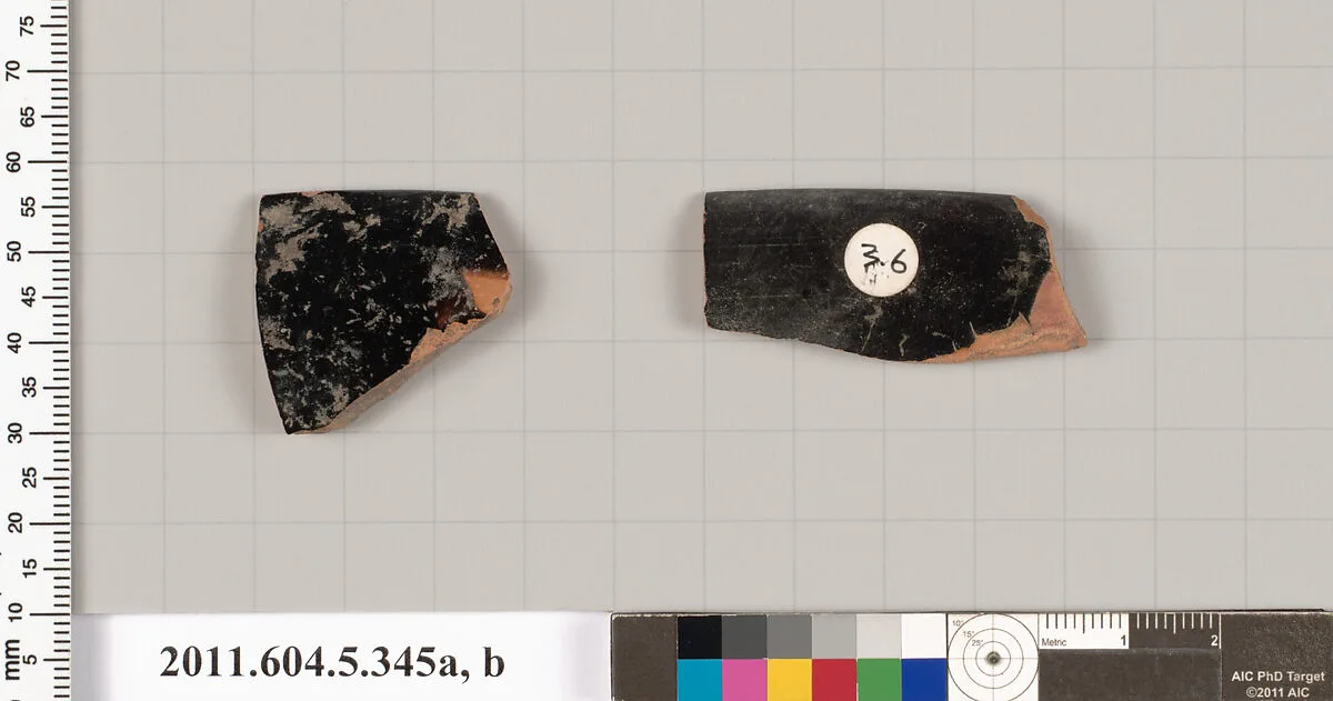 Terracotta rim fragments of kylikes (drinking cups) — Unknown