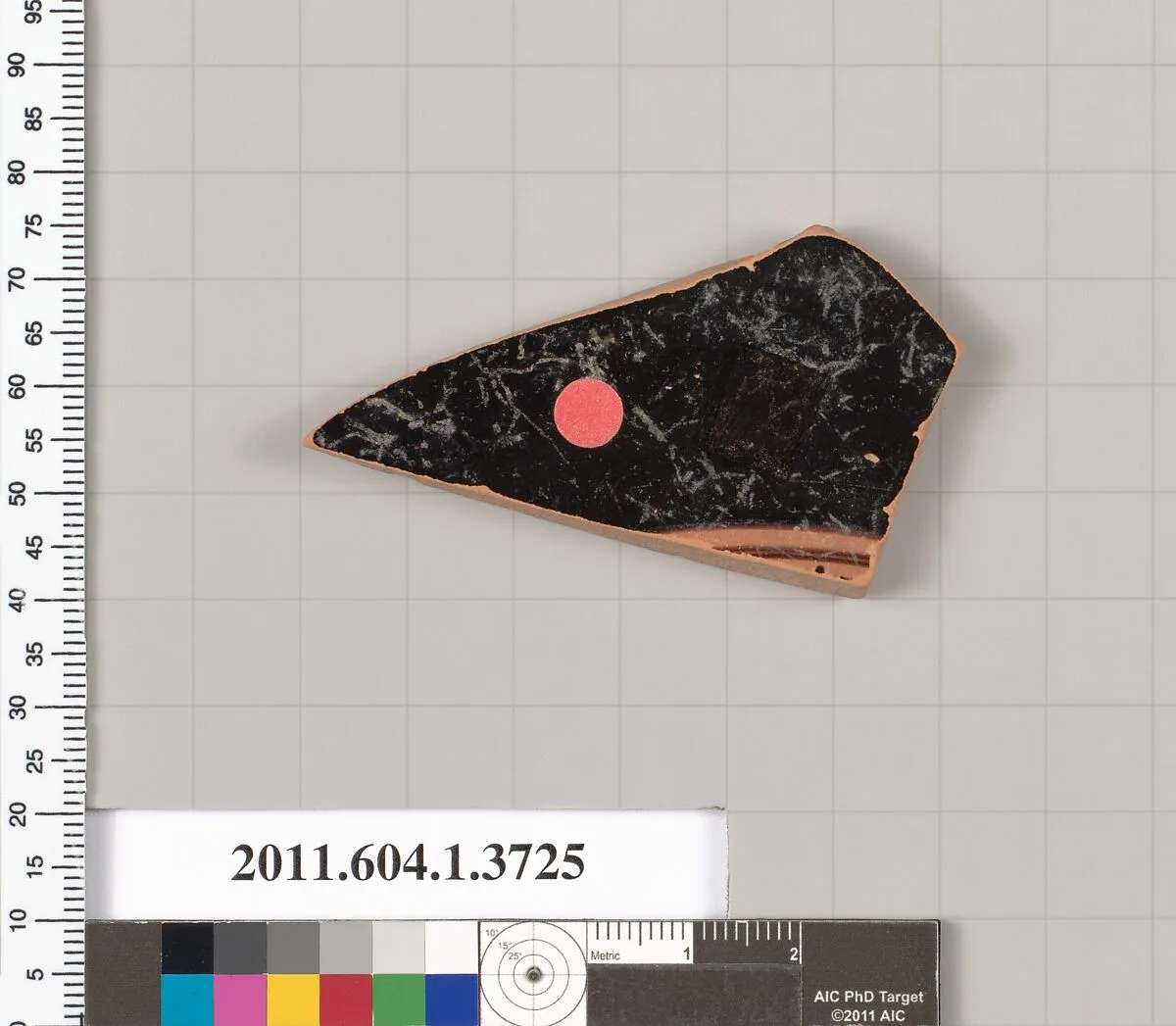 Terracotta fragment of a kylix (drinking cup) — Unknown